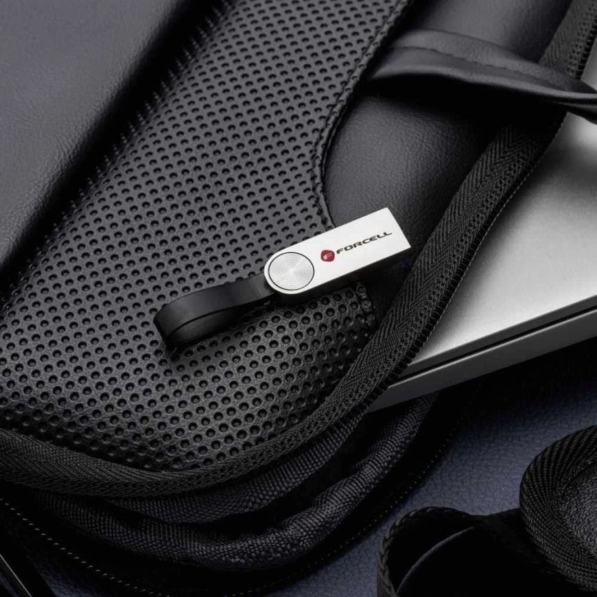 64 GB USB mälupulk USB 3.2 Gen 1 (USB A) Forcell F-Data Metall hõbedane – 3