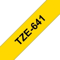 Brother TZE-641 markeerimisteip Must kollasel taustal Brother TZE-641 markeerimisteip Must kollasel taustal