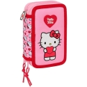 Safta Hello Kitty kolmonen kynäkotelo 37 kpl Safta Hello Kitty kolmonen kynäkotelo 37 kpl