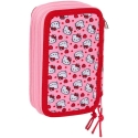 Safta Hello Kitty trīskāršais zīmuļu futrālis 37 gab.