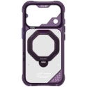 Skinarma Saturn MagSafe kate + pööratav tugi iPhone 18 Pro / 17 Pro jaoks, Bordeaux värv Skinarma Saturn MagSafe kate + pööratav tugi iPhone 18 Pro / 17 Pro jaoks, Bordeaux värv
