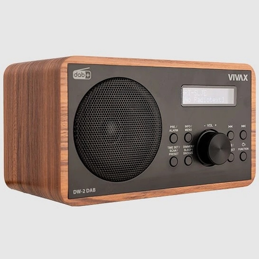 VIVAX DW-2 DAB WALNUT
