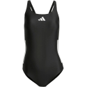 Sieviešu peldkostīms adidas 3 Stripes melnā krāsā JN8118 (38) Sieviešu peldkostīms adidas 3 Stripes melnā krāsā JN8118 (38)
