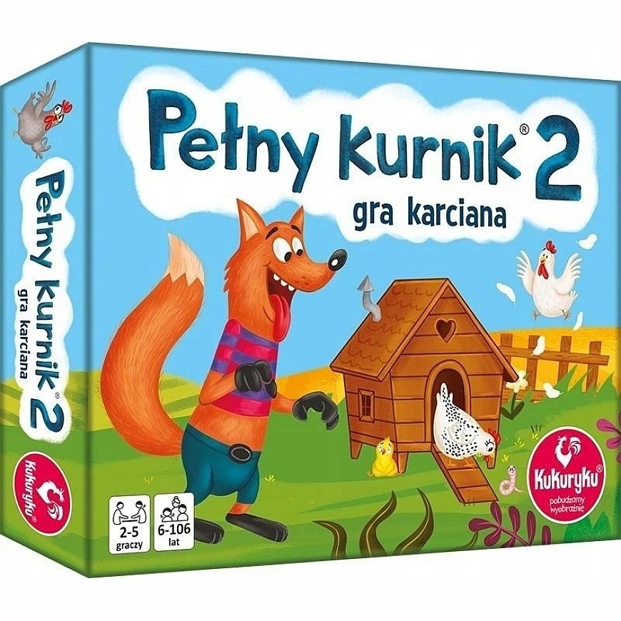 PILNĪGS VISTUĪKS Divu virzienu ģimenes kāršu spēle Kukuryku LABĀKAIS PĀRDOTS – 2
