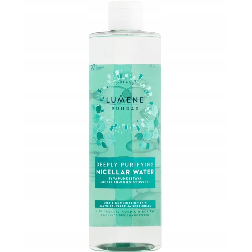 Lumene Puhdas Глубоко Очищающая Мицеллярная Вода 400 мл