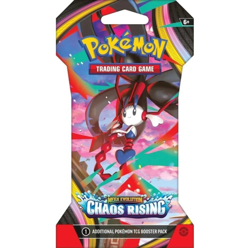 Пакет расширения Pokémon TCG Chaos Rising Mega Evolution с вставкой (10 карт) – 2