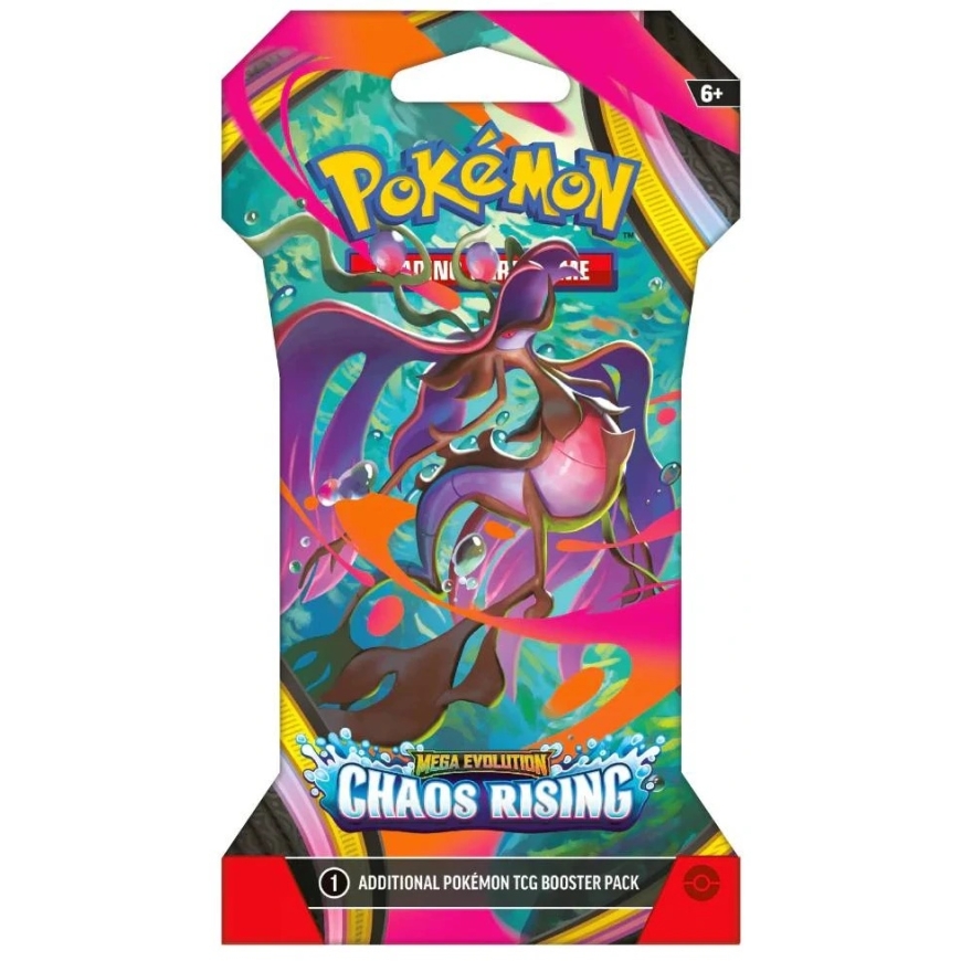Pokémon TCG Chaos Rising Mega Evolution laienduspakk koos sisuga (10 kaarti) – 3