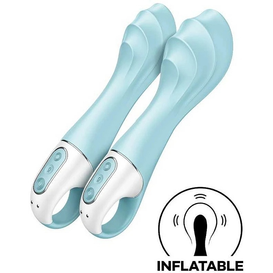 Satisfyer Air Pump Vibrator 5+ helesinine pumpamisvibraator – 3