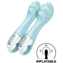 Satisfyer Air Pump Vibrator 5+ helesinine pumpamisvibraator Satisfyer Air Pump Vibrator 5+ helesinine pumpamisvibraator
