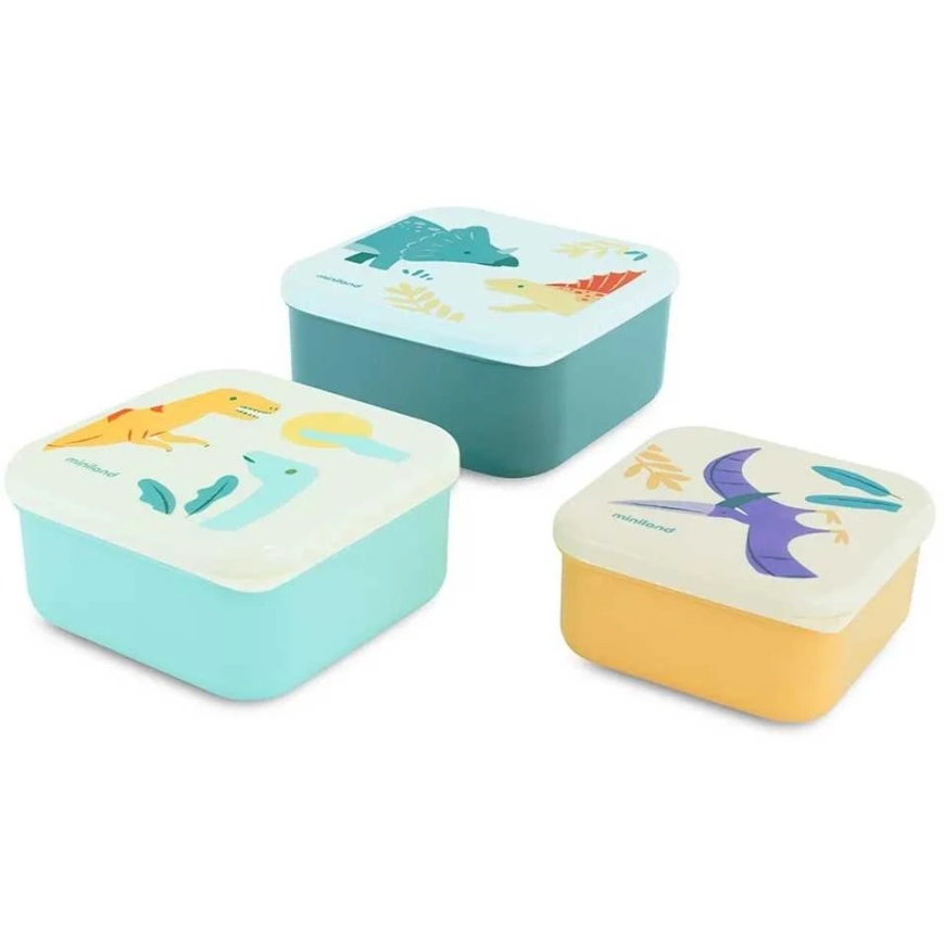 Miniland Snack Boxes for Kids Dinosaurs – 2
