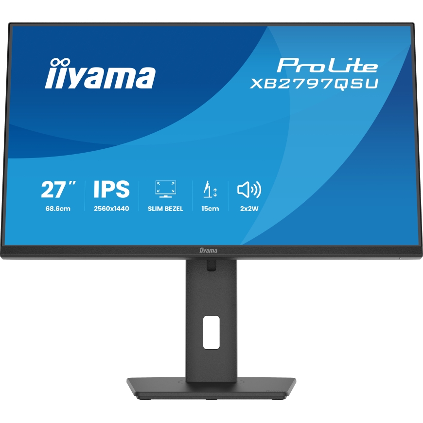 iiyama ProLite XB2797QSU-B1 monitori 68,6 cm (27") 2560 x 1440 pikseļi Quad HD LED Melns – 5