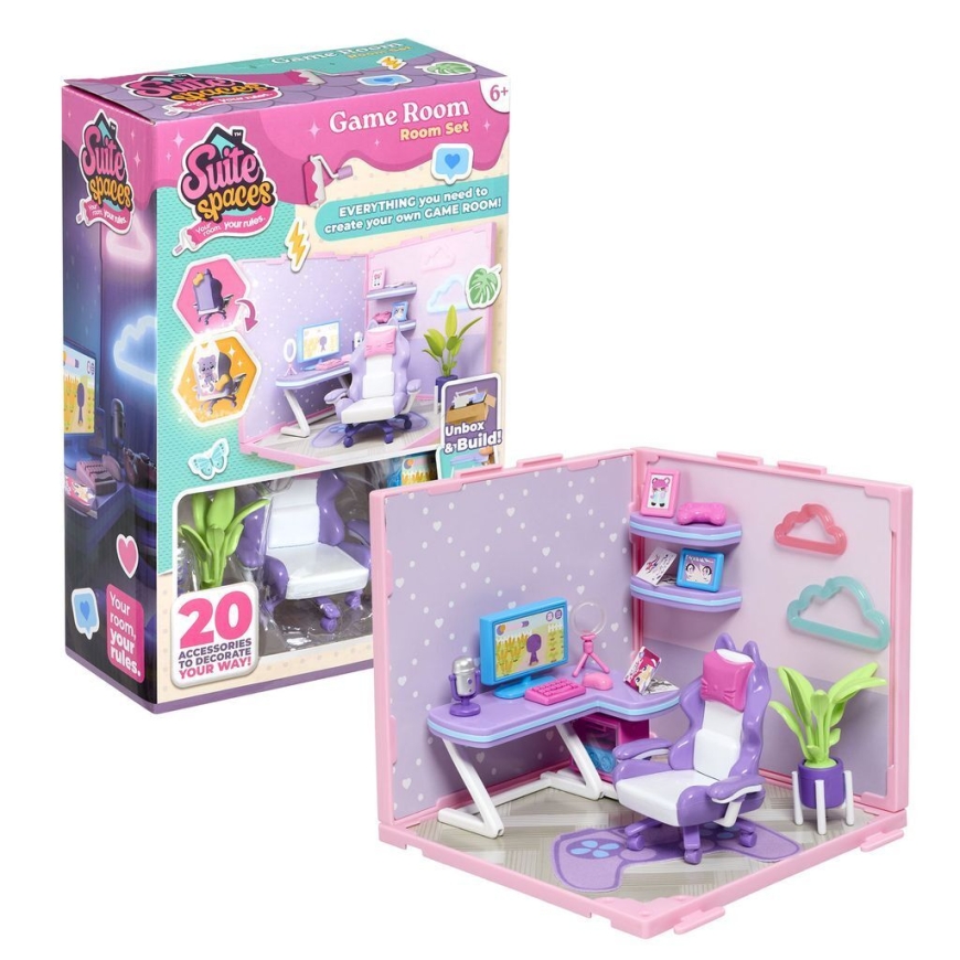 Suite Spaces Game Room Set, dollhouse game room – 2