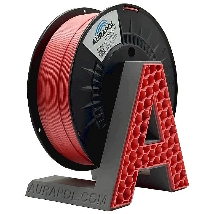 Creality AURAPOL PLA Pearl filament 1.75mm 1kg – Erksroosa – 2
