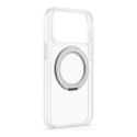 Apple iPhone 17 Pro hibrīda vāciņš ar Magsafe PC+TPU 360 metāla statīvu caurspīdīgs Apple iPhone 17 Pro hibrīda vāciņš ar Magsafe PC+TPU 360 metāla statīvu caurspīdīgs