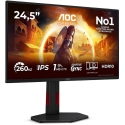 AOC G4 25G4ZR computer monitor 62.2 cm (24.5") 1920 x 1080 pixels LCD Black, Red