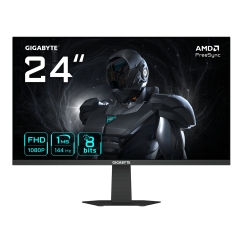 GIGABYTE GS24F14 tietokoneen litteä näyttö 60,5 cm (23.8") 1920 x 1080 pikseliä Full HD LED Musta