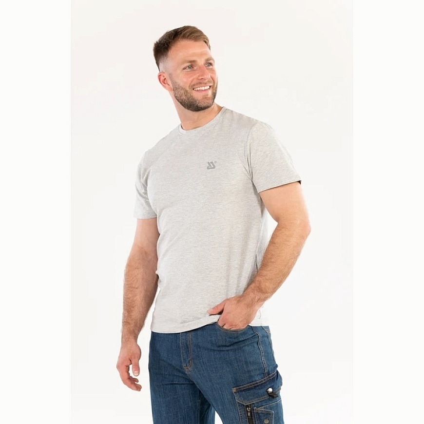 Yato HIGH SERIES GRAY MELANGE T-SHIRTS WITH ELASTANE SIZE M – 2