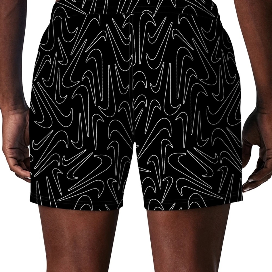 Nike Breaker Tossed Swoos 5" Volley ujumispüksid must NESSG572 001 (2XL) – 2