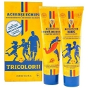 Elgydium Tricolor Setti: Tricolor, Tahrojen suoja, Hammastahna, 100 ml + Tricolor Kids, Vaalennus, Hammastahna, 100 ml Lapsille Elgydium Tricolor Setti: Tricolor, Tahrojen suoja, Hammastahna, 100 ml + Tricolor Kids, Vaalennus, Hammastahna, 100 ml Lapsille