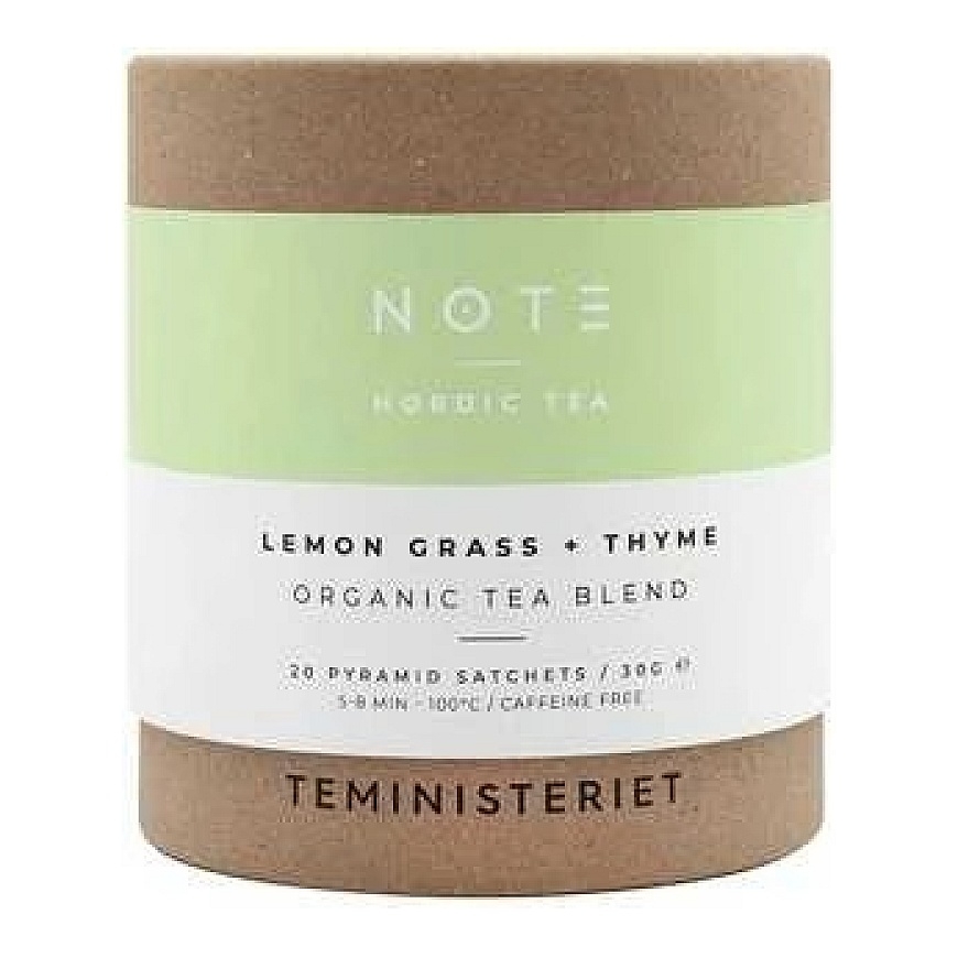 Teministeriet eministeriet - NOTE Citronella and Thyme Tea - BIO 20 Tea Bags