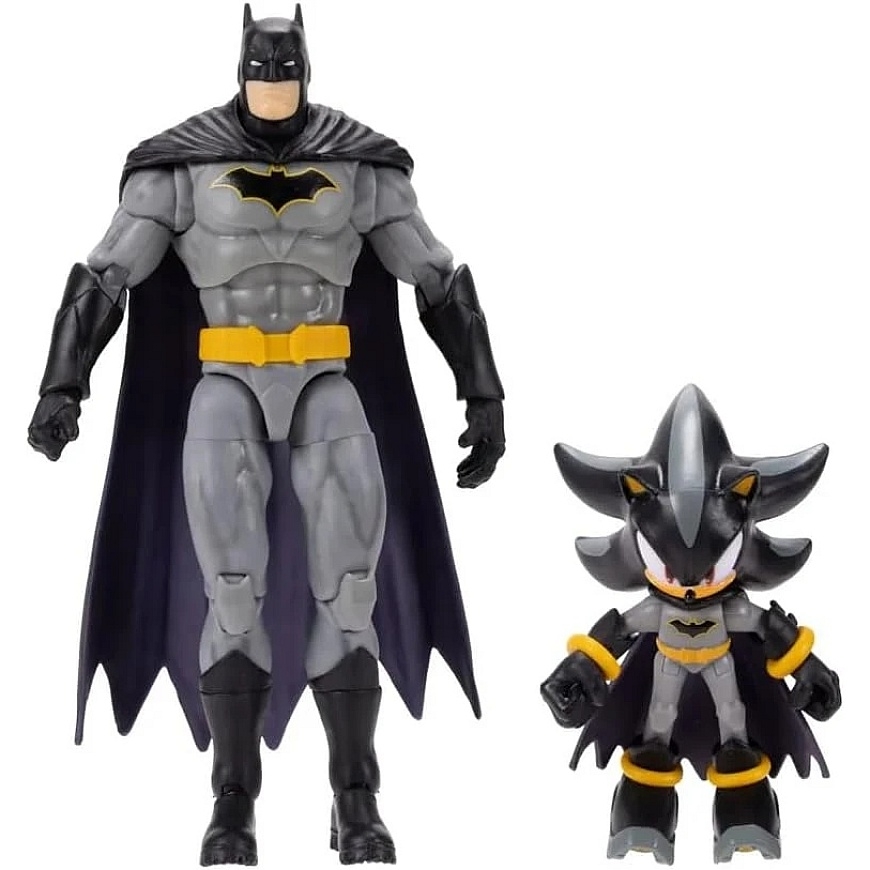Jakks Pacific Figure Set Shadow x Batman Sonic the Hedgehog x DC Comics – 3
