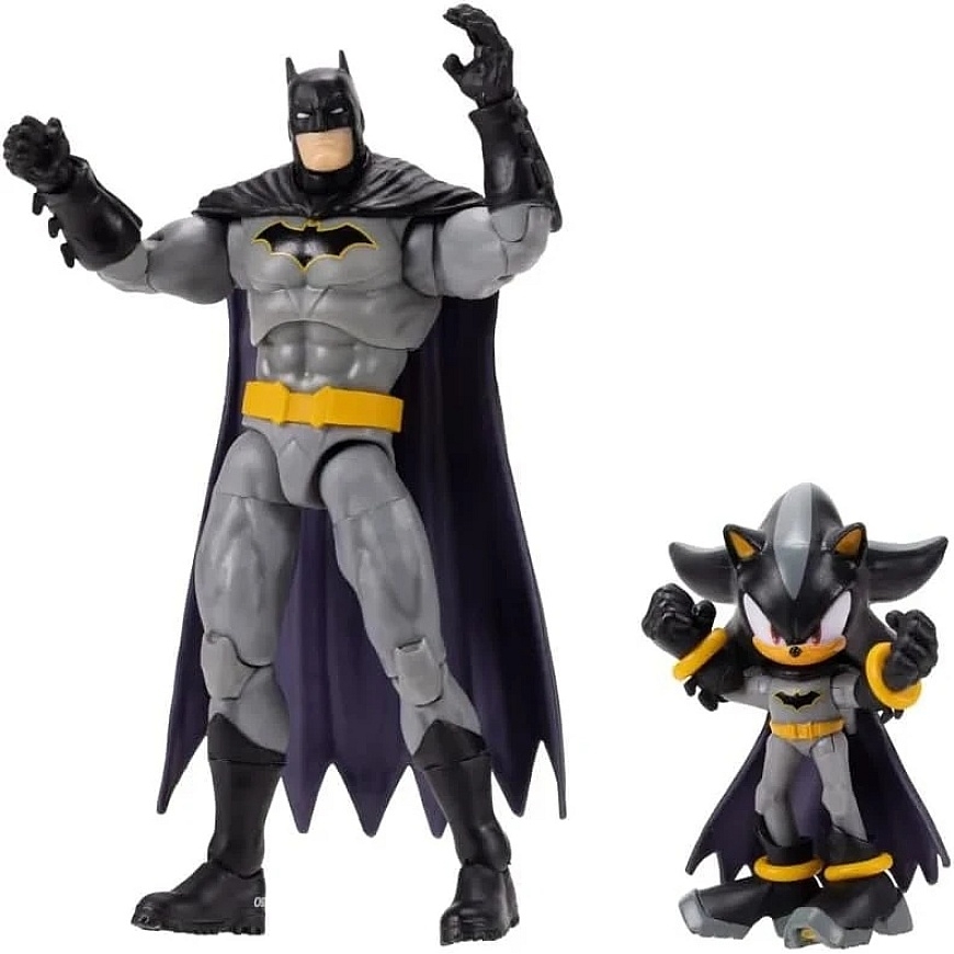 Набор фигурок Jakks Pacific Shadow x Batman Sonic the Hedgehog x DC Comics – 4