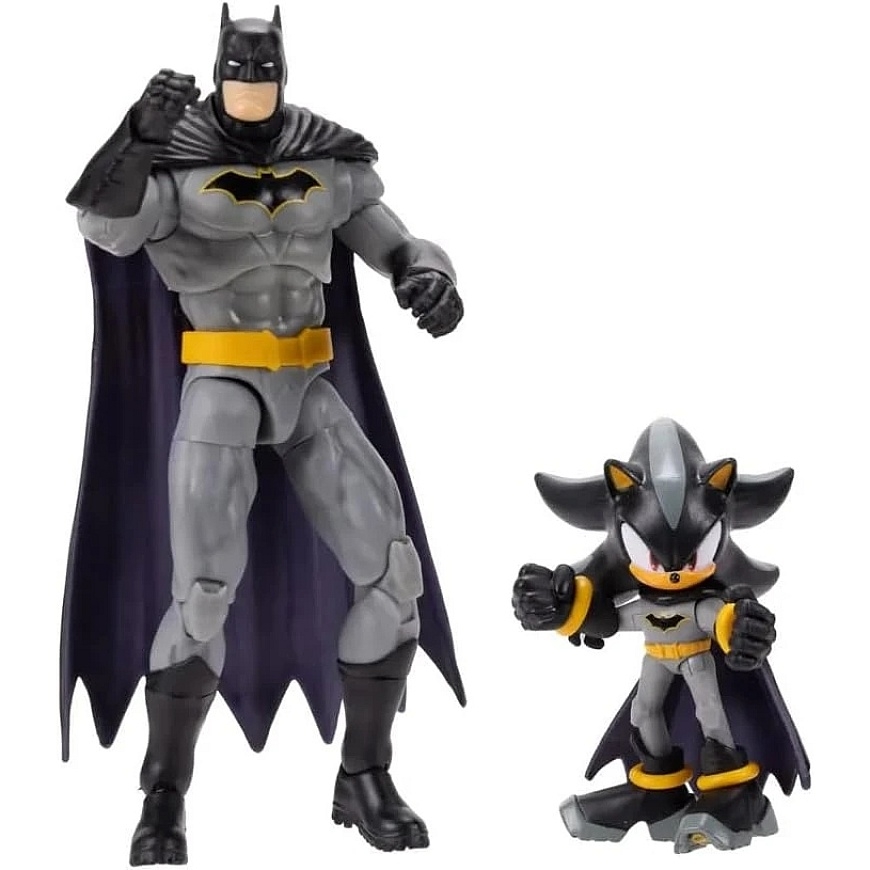 Набор фигурок Jakks Pacific Shadow x Batman Sonic the Hedgehog x DC Comics – 5