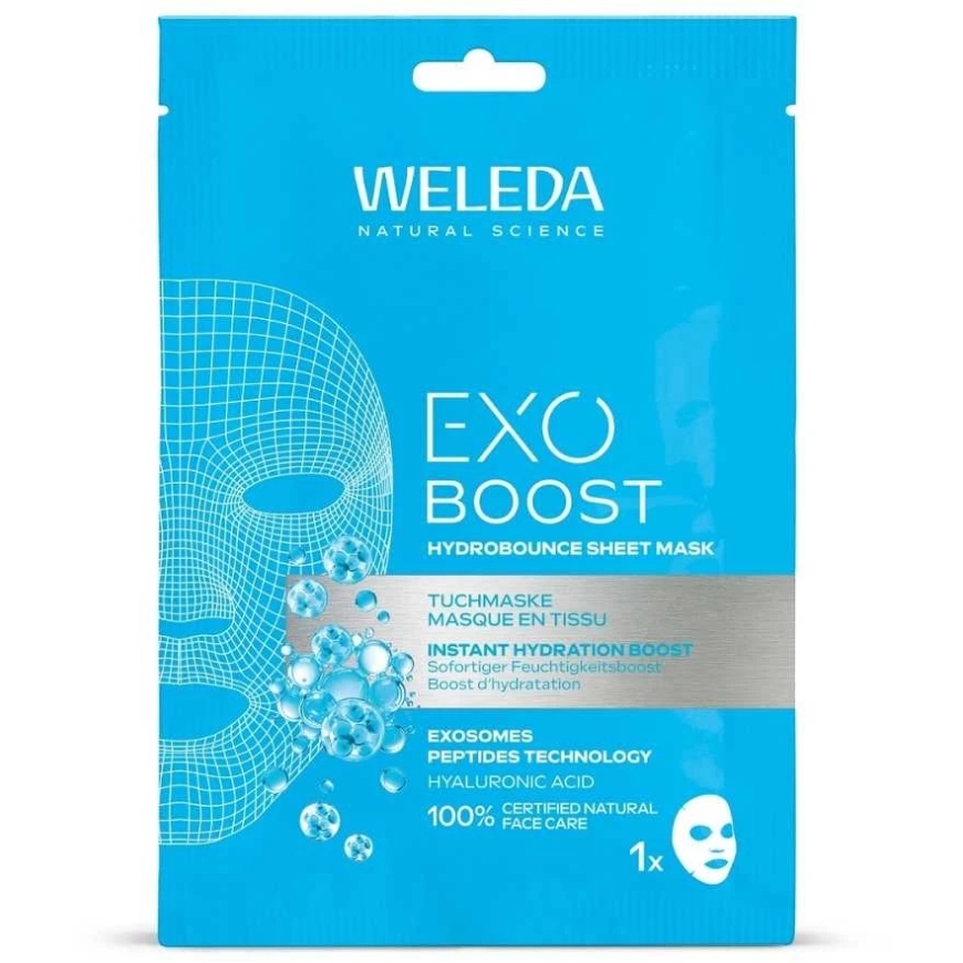 Weleda Exo Boost Hydrating Sheet Face Mask 20ml