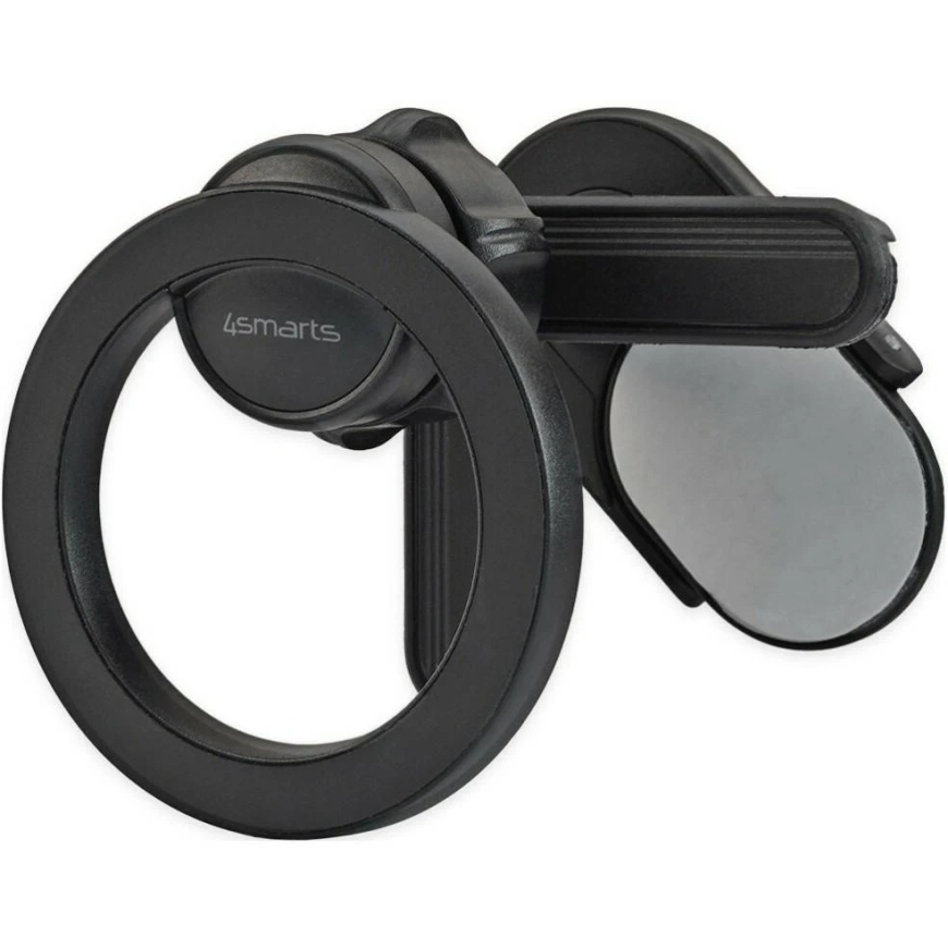 Universal Phone Holder 4smarts MagSafe for Monitor and Car Black