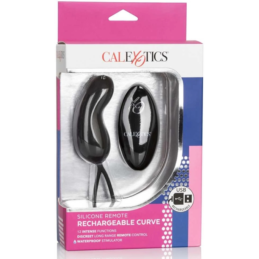 Calexotics Egg/Remote Rechargeable Curve Black – 4