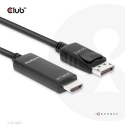 CLUB3D CAC-1087 видео кабель адаптер 3 m DisplayPort HDMI Черный CLUB3D CAC-1087 видео кабель адаптер 3 m DisplayPort HDMI Черный