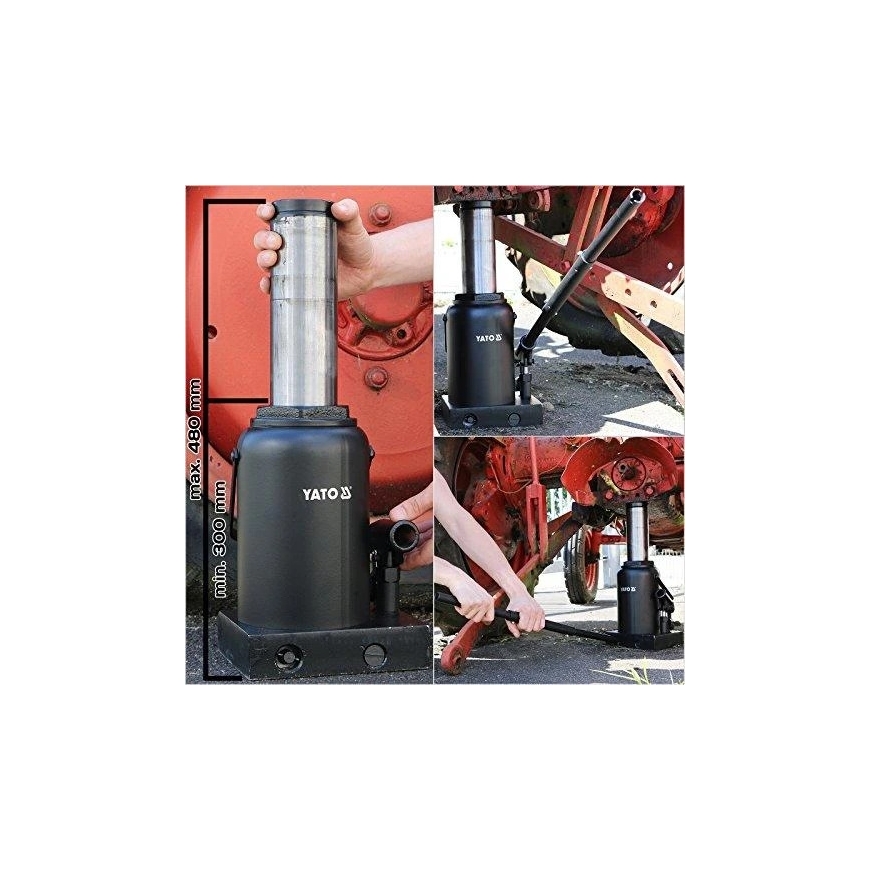 Yato Toya Sa Poland Hydraulic Cylinder Jack | 50 t | 300–480 mm (YT-17009) – 4