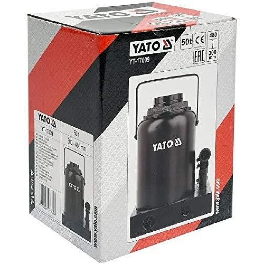 Yato Toya Sa Poola Hüdrauliline silindri jack | 50 t | 300–480 mm (YT-17009) – 5