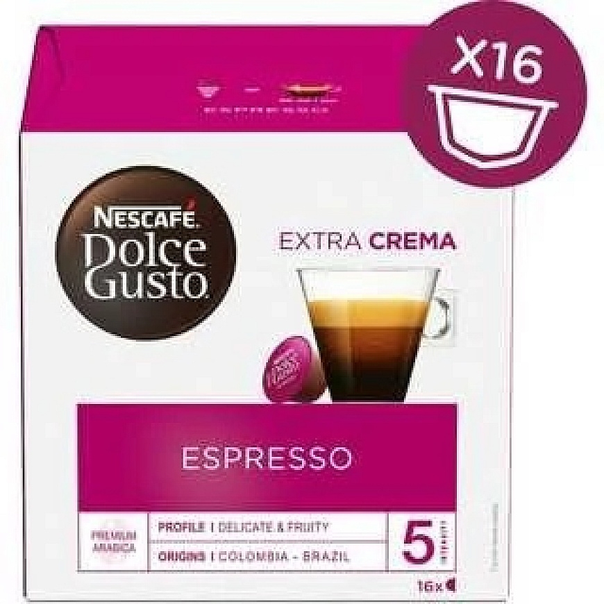 NESCAFÉ® Dolce Gusto® Espresso -kahvikapselit, 16 kpl. – 5