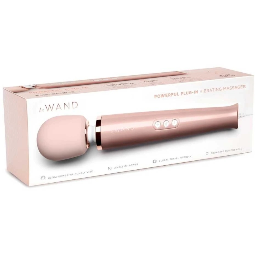 Le Wand Powerful Rechargeable RoseG