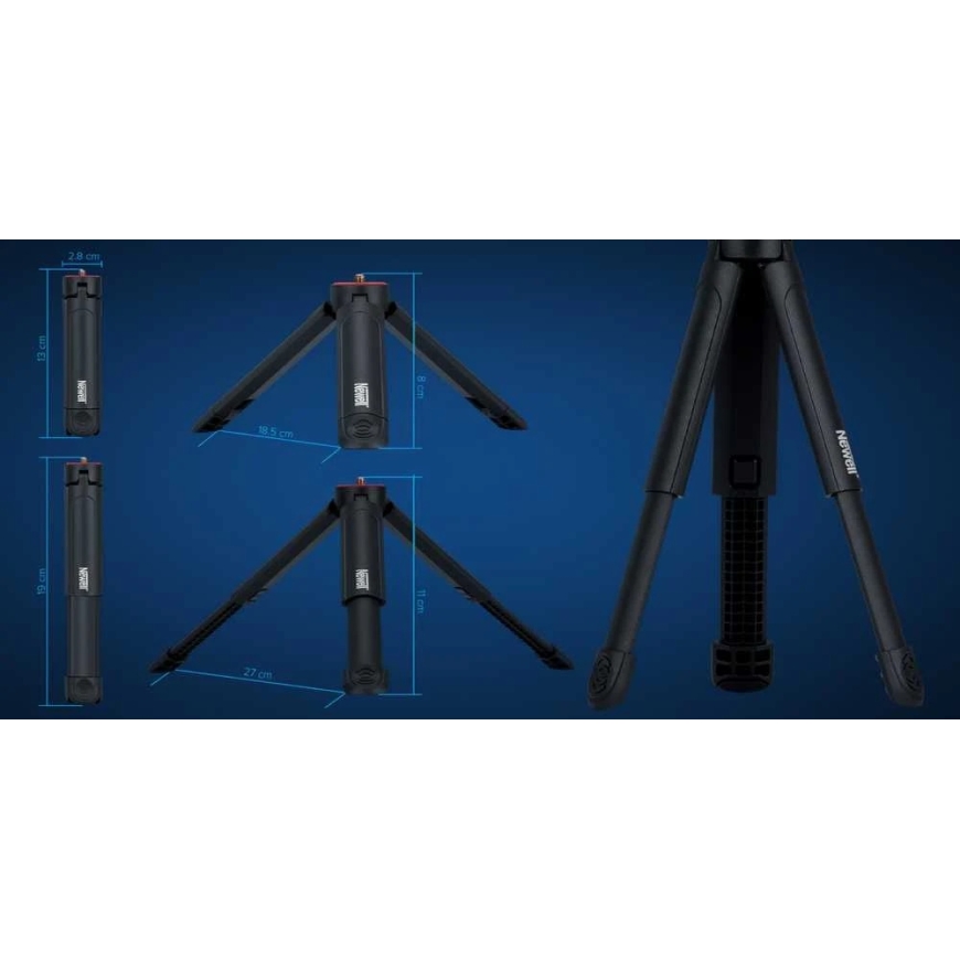 Valgusti stend - Newell M-Stand Mini Pro 1,5 kg kandevõime must – 5