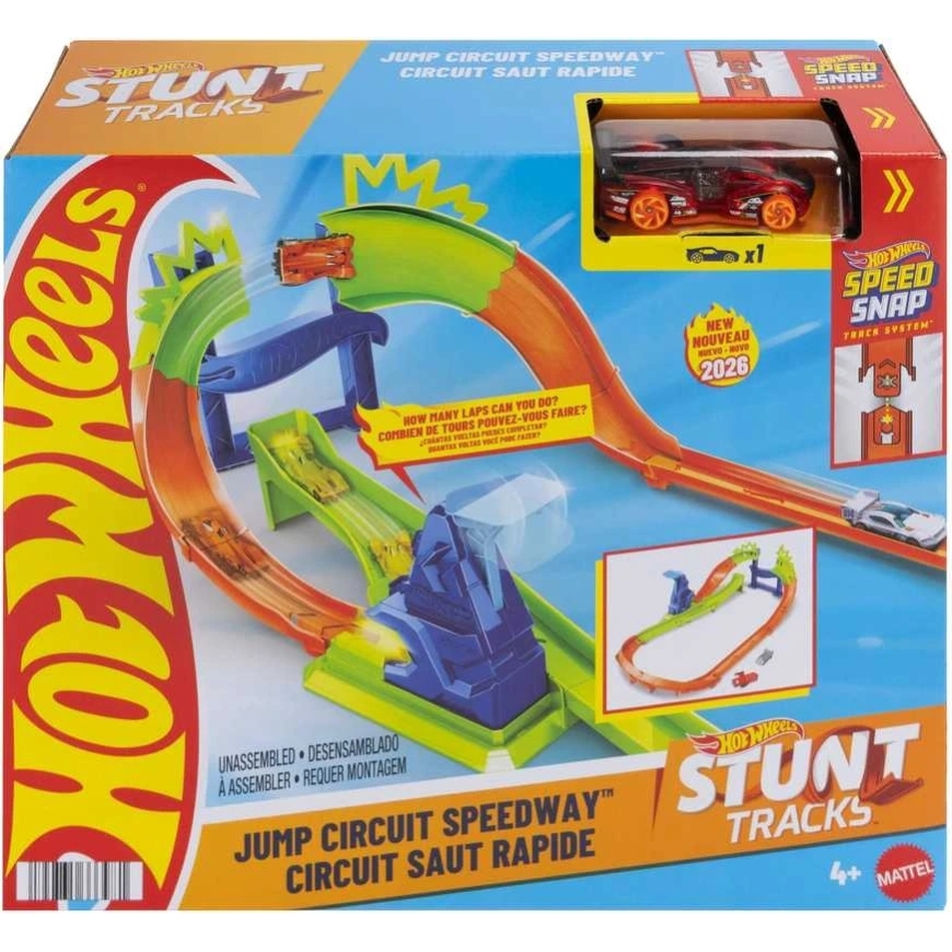 Набор Mattel HOT WHEELS STUNT TRACKS – Чемпионат (JLM90)