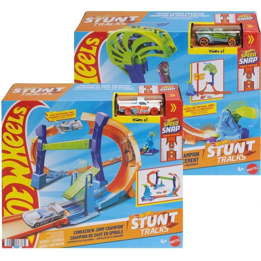 Набор Mattel HOT WHEELS STUNT TRACKS – Чемпионат (JLM90) – 2
