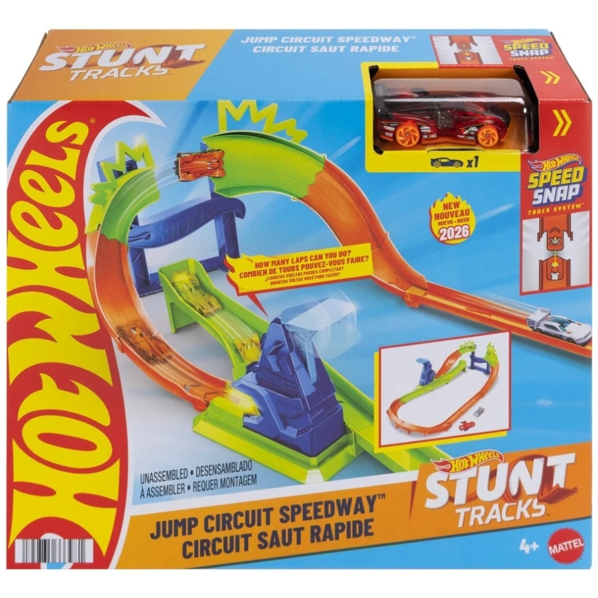 Mattel HOT WHEELS STUNT TRACKS komplekts – Čempionāts (JLM90) – 3