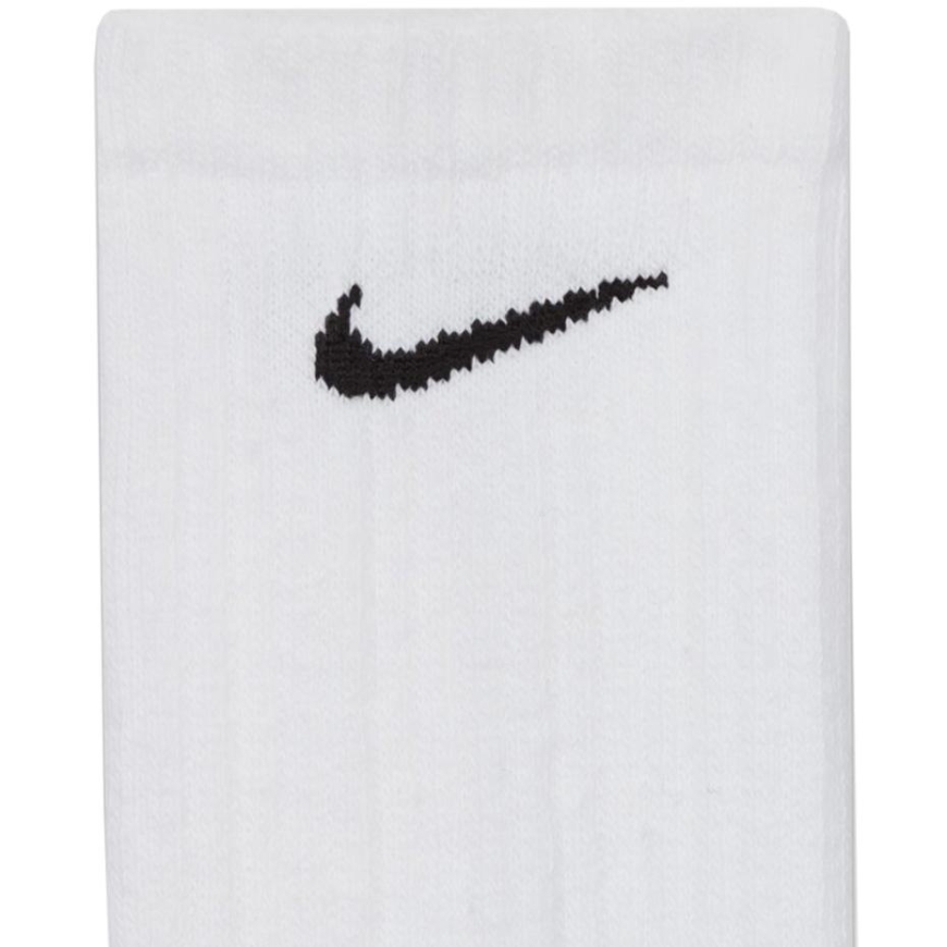 Nike Everyday Cushioned Crew zeķes 3 pāri balta, pelēka, melna SX7664 964 (38-42) – 2