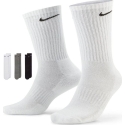 Nike Everyday Cushioned Crew Socks 3 Pack White, Gray, Black SX7664 964 (38-42) Nike Everyday Cushioned Crew Socks 3 Pack White, Gray, Black SX7664 964 (38-42)