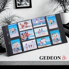Fotoraamat - Gedeon SB46500 ART195 500 Lehte 10x15 cm Fotodele Must