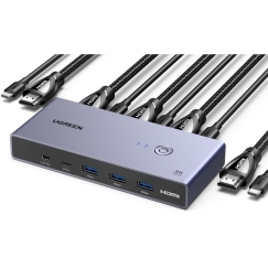 UGREEN CM692 HDMI KVM lüliti 2 sisendit 1 väljund