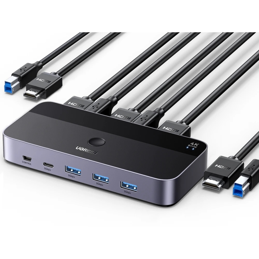 UGREEN CM692 HDMI KVM switch 2 inputs 1 output – 2