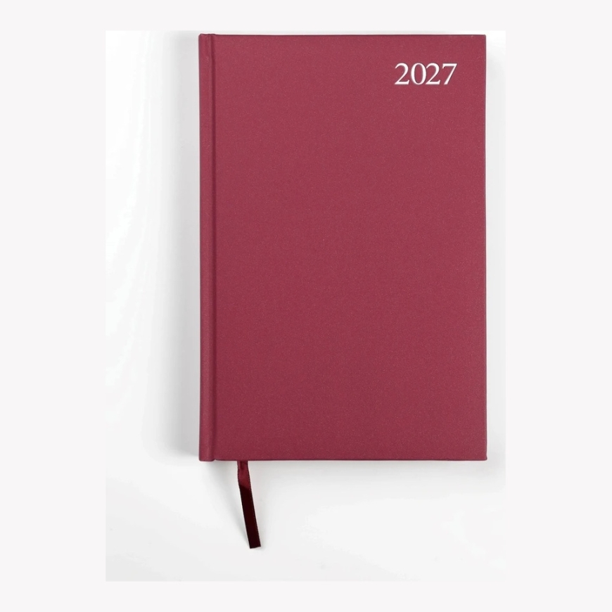 Fat Kalendorius STANDARD 2027, PVC, A5, вишня LT – 3