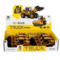 Lean Toys Ричтрак 1:43 желтый и черный Lean Toys Ричтрак 1:43 желтый и черный