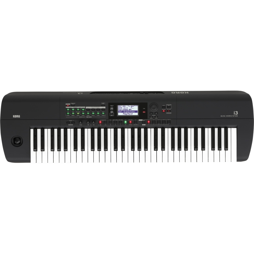 Korg i3-MB musiikkityöasema, musta