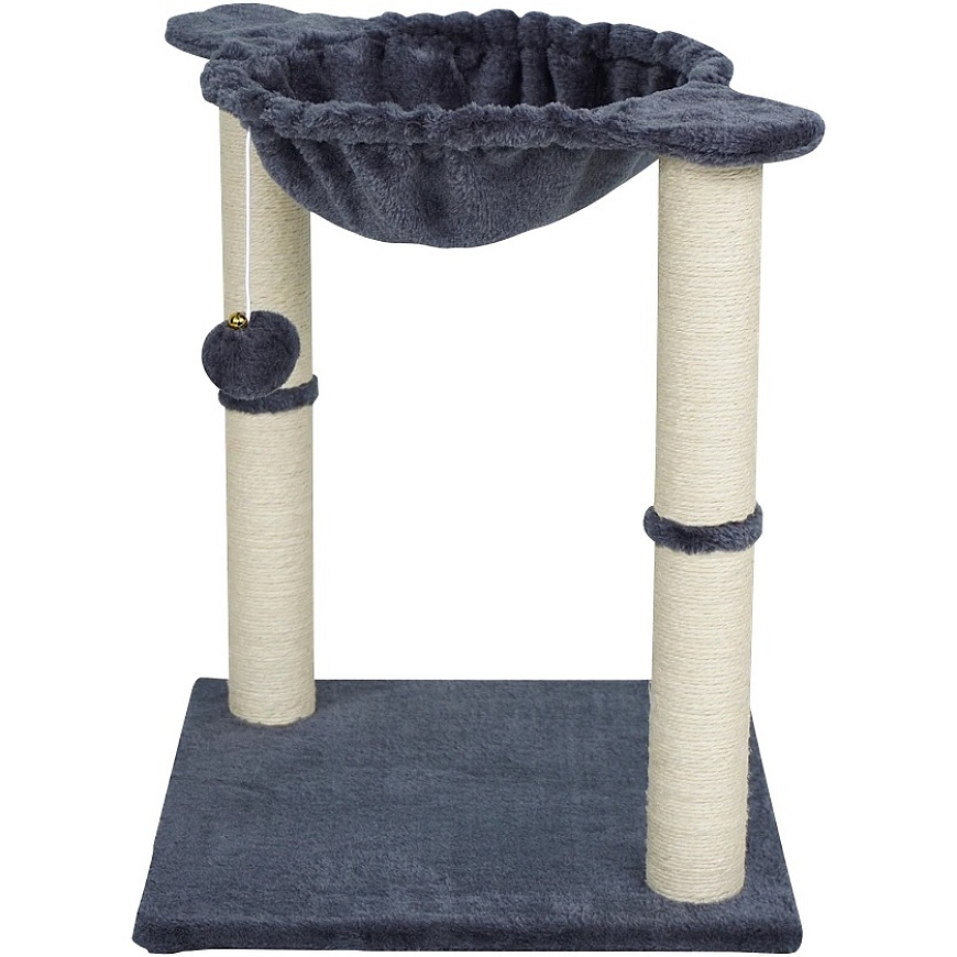 Cat Scratching Post 40x40x51 cm, dark gray, REBEL ANIMALS – 5