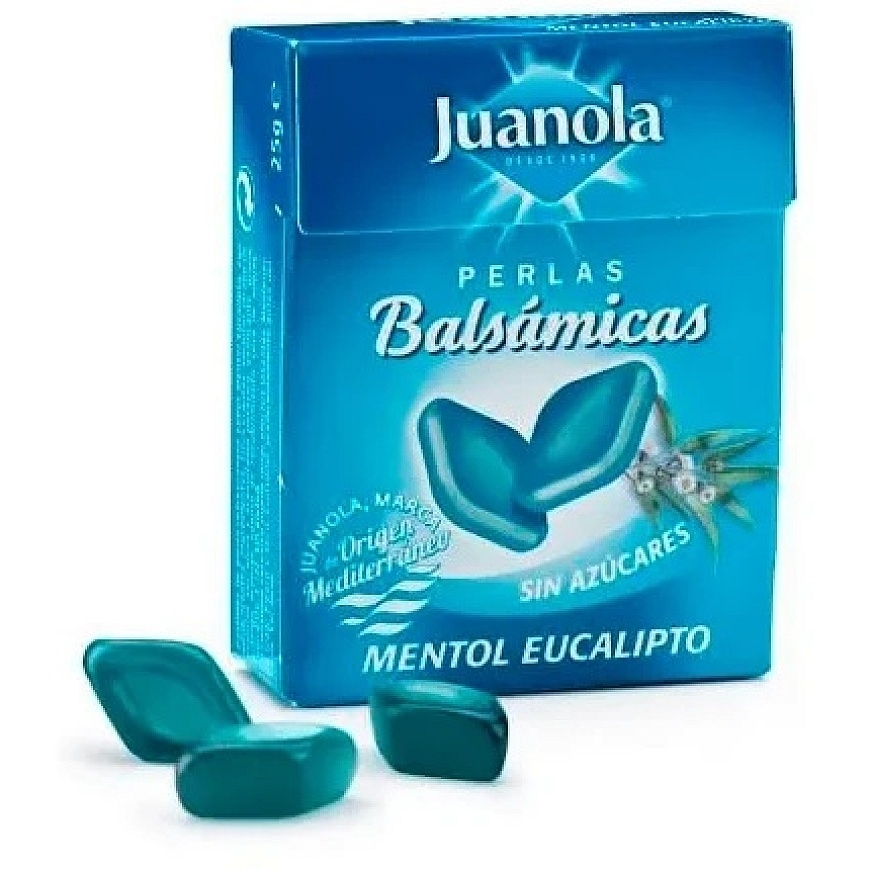 "Juanola" mentola eikalipta pastilas 25g – 2