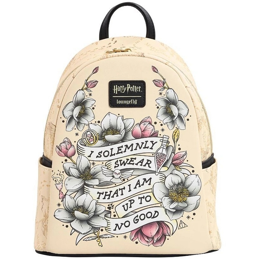 Lf Loungefly Loungefly Harija Potera Tetovējumu mākslas mugursoma 26cm – 4